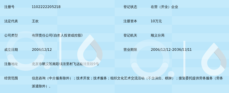北京万通天成信息咨询